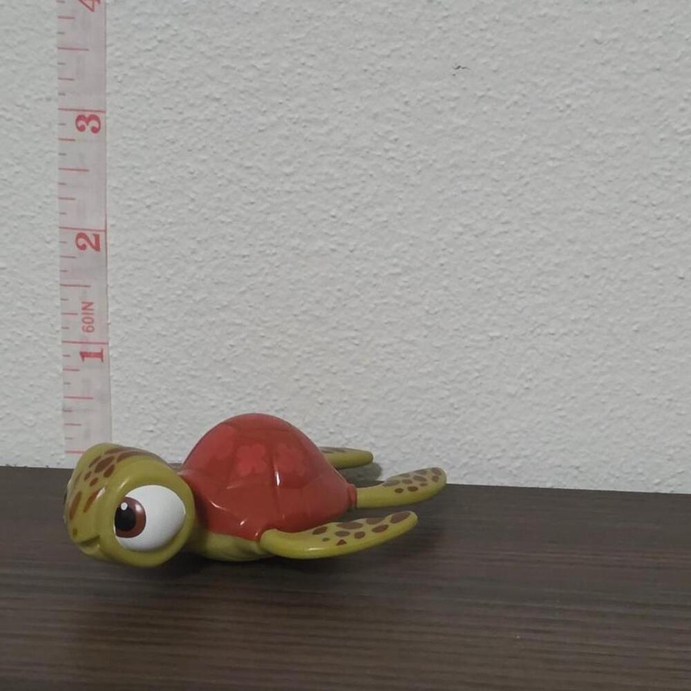 squirt finding nemo figure brown & green turtle toy with brown spots #kidcore #n